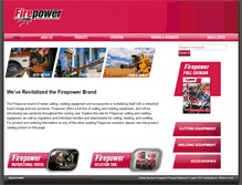 Tablet Screenshot of firepoweronline.com